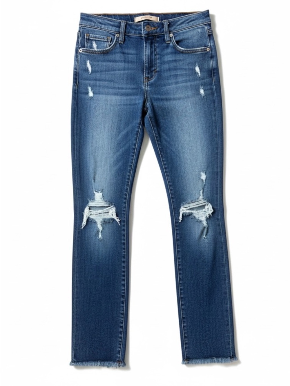Joe's Jeans High Rise Skinny Distressed Denim DHATIE5748 Size 25